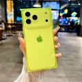 Luxury Four Corner Square Clear Soft Siicone Phone Case For iPhone 17 Air 16 15 14 Plus 13 12 11 Pro Max Crystal Ice Cube Cover. 