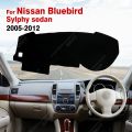 For Nissan Bluebird Sylphy sedan 2005 2006 2007 2008 2009 2012 Dash Mat Anti-UV Carpets Car Accessories Car Dashboard Cover. 
