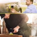 Orbit Air Sander Mini Pneumatic 1"/2"/3" Grinding Machine Set for Car Polishing High Speed Air Powered Polisher. 