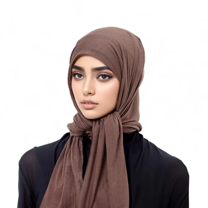 Solid%20Color%20Cotton%20Triangle%20Scarf%20Muslim%20Hijab%20Shawls%20Woman%20Soft%20Wraps%20Lady%20Fashion%20Causal%20Turban%20Islamic%20Jersey%20Headband%20-%20Image%203