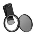 Cellphone Filter 52mm Holder CPL GND Starlight Close Up Macro Range+4 White Soft Black Soft ND8 Clip Smart iPhone Lens. 