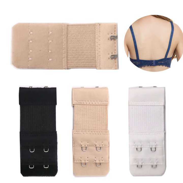 3/4/6/8pcs%20Bra%20Extender%20for%20Women's%20Elastic%20Bra%20Extension%20Strap%20Hook%20Clip%20Expander%20Adjustable%20Belt%20Buckle%20Intimates%20Accessories%20-%20Image%204