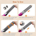 Hair Styler Nozzle Auto Curling For Dyson Airwrap HS01 HS05 Sencicimen X9 Hair Dryer Accessories Multi Hair Curler Cylinder Comb. 