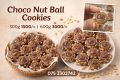 choco Nut ball cookies. 