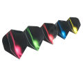 Yernea New Darts Flight 15Pcs/5set Professional 2D Dart Flight Color Aurora Tail Dart Accessories Wholesale. 