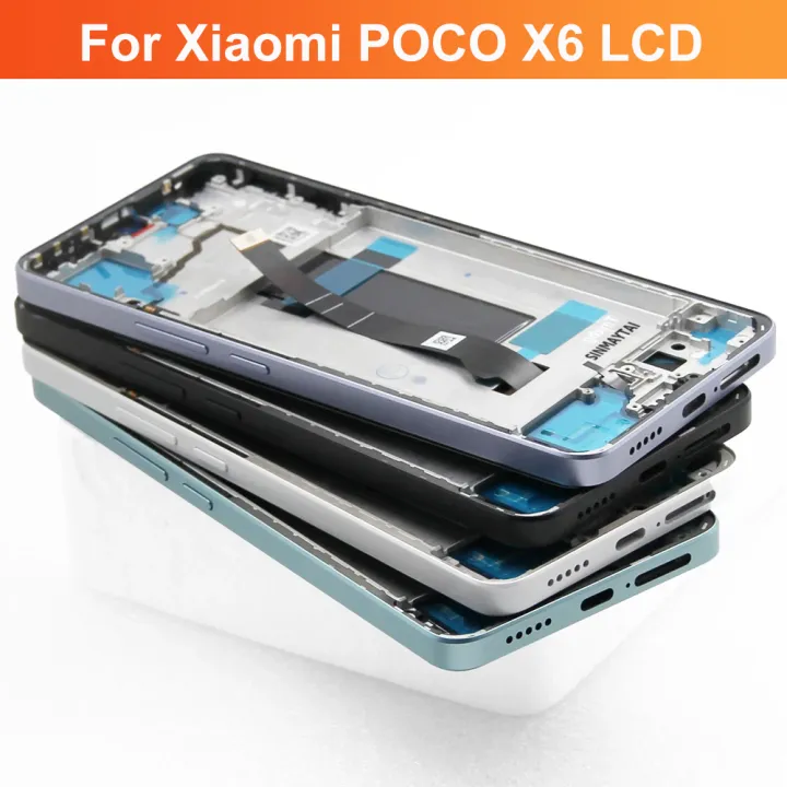 6.67"%20POCO%20X6%20Display%20Screen%20Replacement%20for%20Xiaomi%20Poco%20X6%2023122PCD1G%2023122PCD1I%20Lcd%20Display%20Digital%20Touch%20Screen%20with%20Frame%20-%20Image%206