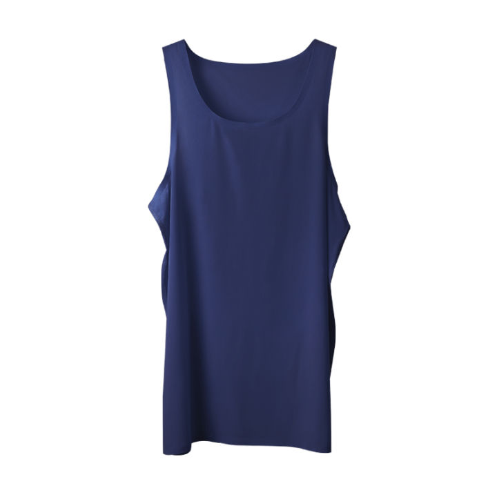 Waistcoat%20men%20ice%20silk%20seamless%20wear%20undershirt%20men%20sleeveless%20underwear%20pure%20white%20sports%20hurdles%20summer%20thin%20base%20shirt%20-%20Image%204