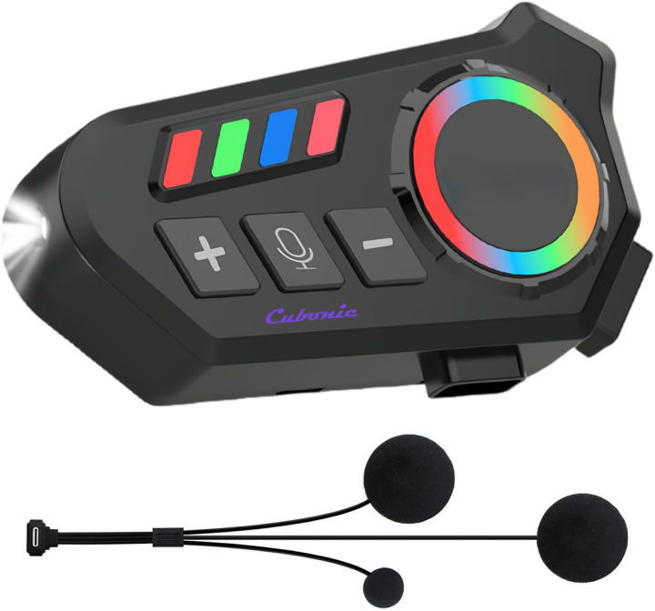 FunBug%20Bluetooth%20Headset%20Earphone%20for%20Helmets%20-%20K06%20/%20K06A%20Universal%20Wireless%20Motorcycle%20Headset%20-%20Waterproof,%2050H%20Playtime,%20Hands-Free%20Calling,%20Noise%20Cancellation%20Mic%20-%20RGB%20FlashLight%20for%20Bikers,%20Delivery%20&%20Touring%20-%20Image%2010