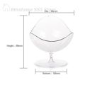 【S】20Pcs 50ml Dessert Cup Party Wedding Transparent Disposable Cocktail Cup Plastic Drink Cup Western Mousse Ice Cream. 