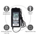 Bluetooth USB Temperature Data Logger with External Temperature Probe Cryogenic Data Recorder PDF CSV Report for Cold Chain.