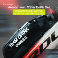 AhyKa Bicycle 600ml Aerodynamic Water Bottle Bracket Set Bike Water Bottle MTB Road Bike Frame Down Tube Riding Water Kettle. 