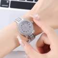 Luxury Women Watch with Diamond Elegant Quartz Steel Bracelet Watches Ladies Zircon Crystal Fashion Wristwatches Clock Gifts.
