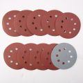 10pcs 125mm Sanding Discs 8 Hole Hook Loop Sandpaper 40Grit 3000Grit Sanding Paper Sanding Disc Abrasive Polishing Tools. 