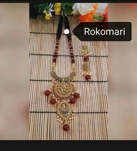 Gorgeous%20party%20wear%20antique%20golden%20locket%20pendant%20necklace/chain%20necklace/choker%20necklace%20-%20Image%202