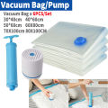 Folding Compressed Bag Electric Pump Mini Vacuum Sealer Machine Space Saver For Blankets Clothes Pillows Organizer Reusable. 