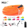 EL Wire Light 1M 2M 3M 5M LED Neon Light 3V 5V 12V EL Rope Tube LED Strip with Inverter for Car Dance Party Bike Decor Lighting. 