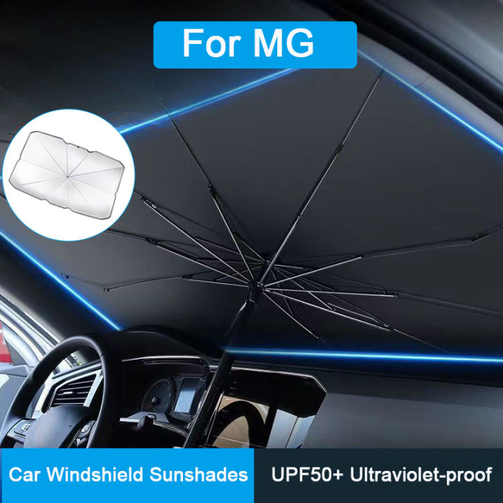 For MG ZS EV MG6 EZS HS EHS Car Windshield Sunshades Front Shading Umbrella