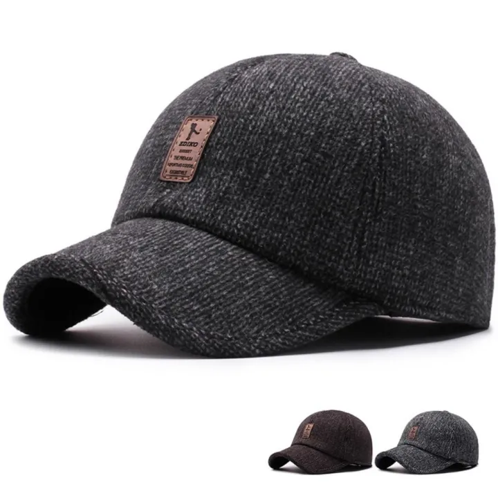 Men%20Autumn%20Winter%20Hat%20Outdoor%20Thick%20Warm%20Adjustable%20Earmuffs%20Baseball%20Cap%20Bomber%20Thick%20Hats%20-%20Image%202