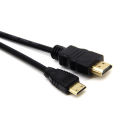 Mini HDMI-compatible to HDMI Standard HDTV Connect Cable 1080p 3D Gold Plated Plugfor Camera TV HDMI adapter 0.5M 1M 1.5M 3M 5M. 