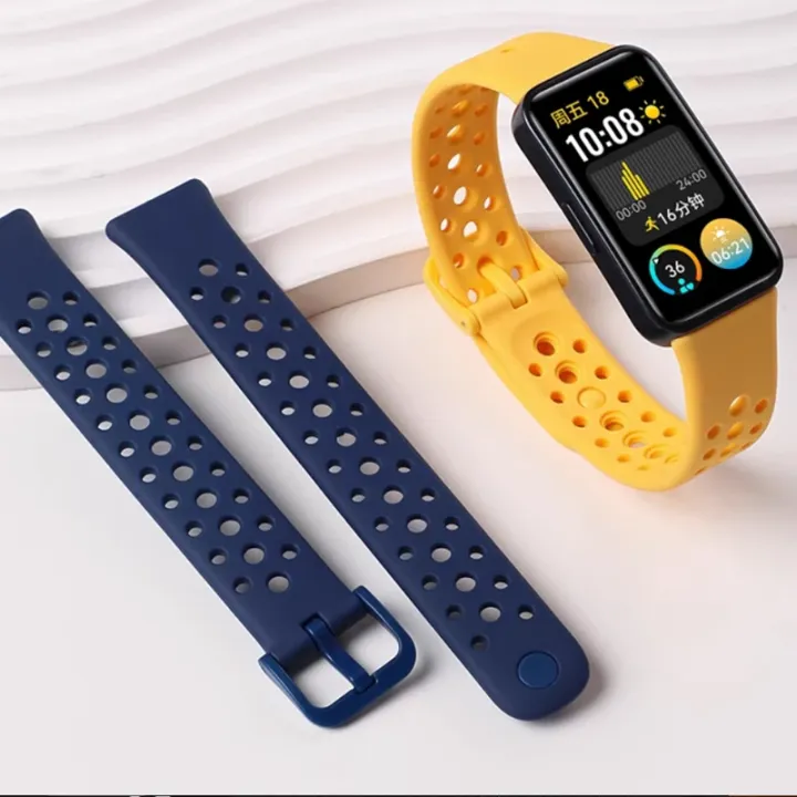 Silicone%20Straps%20For%20Huawei%20Band%2010%209%208%20Strap%20Accessories%20Replacement%20Sport%20Breathable%20Bracelet%20Correa%20Huawei%20Bands%2010%209%208/8NFC%20-%20Image%205