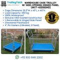 Industrial Loading Trolley / Flatbed Trolley / Delivery Services Trolley / Heavy Duty Warehouse Trolley / Bulk Storage Cage Trolley / Cage trolleys, Bin Trolleys, Tote Trolleys, Parts Trolleys. 