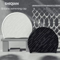 SHIQIAN Summer and winter silicone swimming cap, waterproof, high elasticity, durable, men's beach indoor swimming cap.