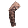 Summer Outdoor Riding Flower Arm Tattoo Sleeve Sports Travel Fishing Sunscreen Tattoo Sleeve Arm Guard. 