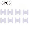 8Pcs Universal Refrigerator Lock Household Refrigerator Door Closer Multi-function Cabinet Door Lock Kids Security Protection.