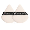 Maange 3Pcs Makeup Brushes + 2Pcs Triangle Powder Puff Set Concealer Eye Shadow Makeup Brush Blending Cosmetic Beauty Tools. 
