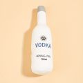 1pc Wine Bottle Design Pet Grinding Teeth Plush Toy, Durable Chew Toy For Dog Interactive Supply. 