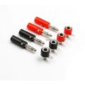 2 PCs banana jack j072 4mm banana jack female banana jack pin DIY black red DF Bangkok. 