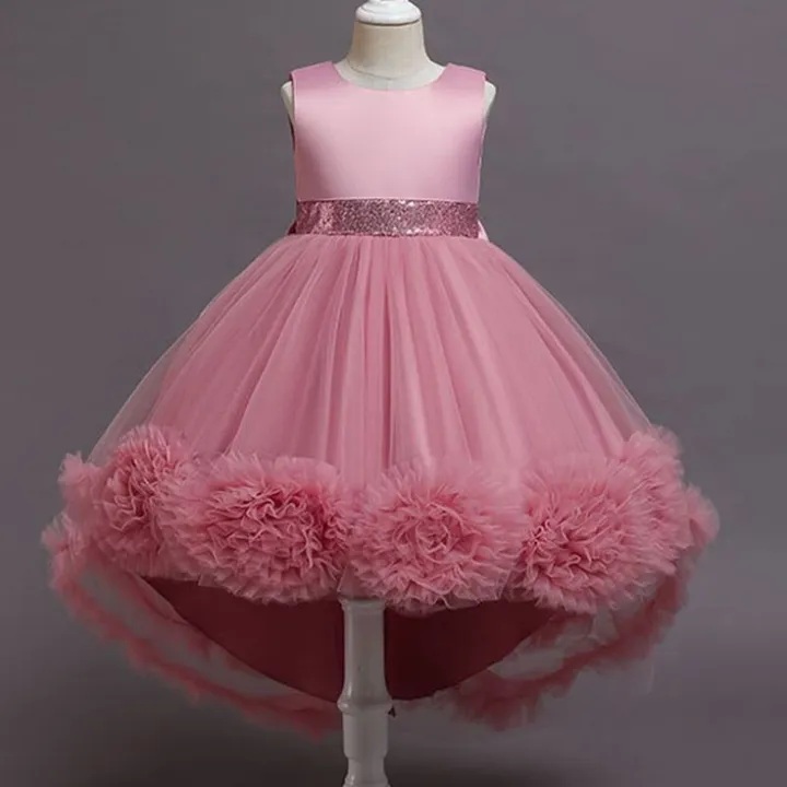 customize%20ruffles%20flower%20frock%20for%20girls%20-%20Image%203