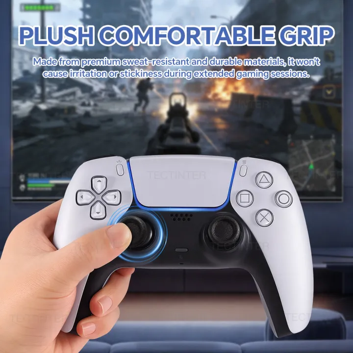 Plastic%20Non-slip%20Thumb%20Grip%20Caps,Wearproof%20Joystick%20Covers%20for%20PS4%20PS5%20Controller,Game%20Repair%20Spare%20Accessories%20-%20Image%205