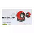 Mini Speaker 2.0 Channel Multimedia Speaker. 