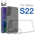 Transparent case black shockproof case Samsung S 21 s 21 plus s 21 ultra/s 22 plus 22 ultra-thin use for Samsung Galaxy S21 S21 + s21 ultra/S22/S22 + / S22 ultra TPU soft case. 
