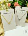Magnetic heart necklace for girls and women | stylish couple-inspired pendant | unique bonding gift | elegant and trendy everyday wear. 