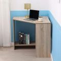 Corner computer table, Office table ,Computer table with bottom Shelves for books storage. 
