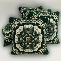 velvet jecurad cushion set. 