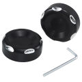 Motorcycle Upper Fork Stem Nut Cover Fit For Harley Dyna Fat Bob Low Rider Super Glide 2011-2021 Sportster XL 883 1200 2014-2024.