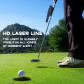 Golf HD Laser Putting Aiming Aids 360 Degree Adjustable Direction Outdoor Golf Sport Accessories.