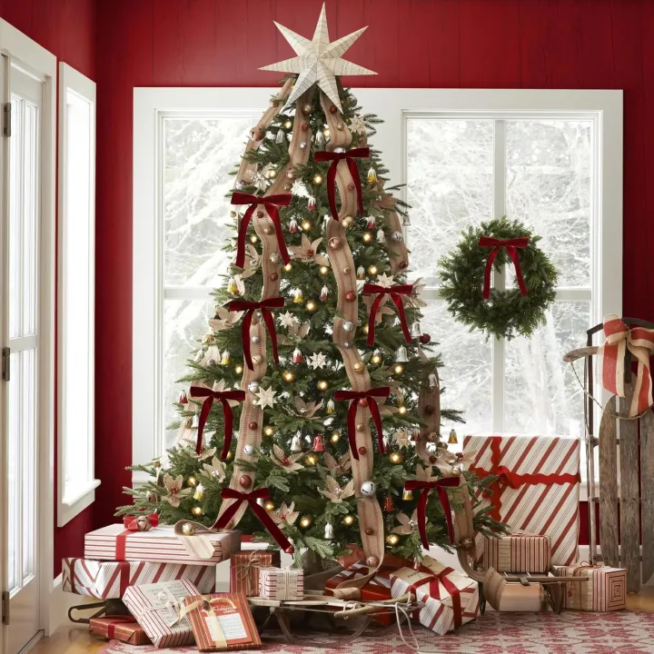 12pcs%20Burgundy%20Velvet%20Bows%20for%20Christmas%20Tree%20Decorations%20Wreath%20Garland%20Velvet%20Bows%20with%20Twist%20Tie%20-%20Image%203