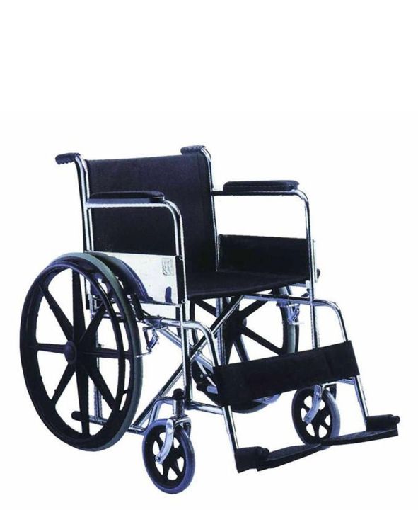 Premium%20Folding%20Wheelchair%20with%20Strong%20MAG%20Wheels%20-%20Image%204