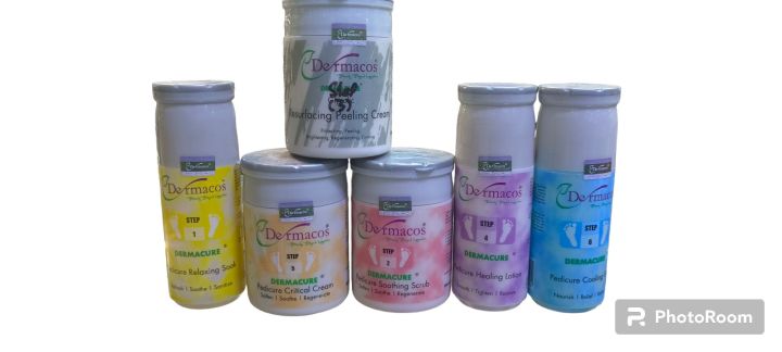 DERMACOS%20PEDICURE%20KIT%206X%20200ML%20-%20Image%202