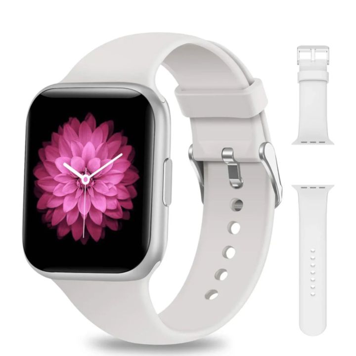 Smart Watch for Men & Women – IP68 Waterproof Fitness Tracker – Sports Watch with Heart Rate & Sleep Monitor – Pedometer & Smart Notifications (WhatsApp, Calls, Messages) – Activity Bracelet for Android & iOS – Stylish & Comfortable Wearable Tech.