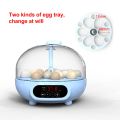 6 Eggs Chicken, 18 Eggs Birds Intelligent Full Automatic Incubator With Dual Egg Tray. 