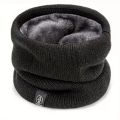 Knitted Neck Warmer Sports Scarf Fashion Soft Women Men Face Cover Winter Skating Running Hiking Scarves Thick Cold-proof Collar. 