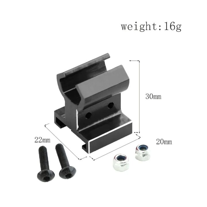 Metal%20TQi%20Transmitter%20Phone%20Mount%20Holder%20for%20Traxxas%20TRX4%20TRX6%20E-Revo%20Slash%20RUSTLER%20T-Maxx%20E-Maxx%20RC%20Car%20Upgrade%20Parts%20-%20Image%203