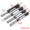 Plug Drill 8/10/12/14/15mm Tenon Dowel Drill Bit 13mm Shank Tenon Maker Tapered Woodworking Plug Cutter Round Bar Hole Drill ﻿. 