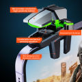 2pcs Mobile Phone Game Trigger Gamepad Joystick 6-Finger Aim Shooting L1 R1 Key Button Game Fingertips For PUBG Game Controller.