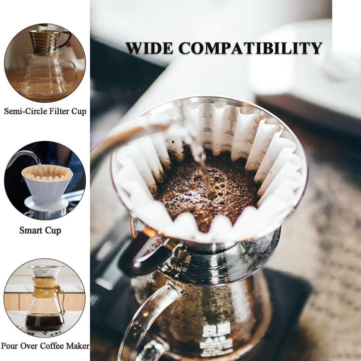50/100pcsHand%20Brewed%20Drip%20Filter%20Coffee%20Filter%20Paper,%20Fits%20B75%20Coffee%20Dripper%20&%201-2%20Cups%20Wave%20Dripper%20Coffee%20Filter%20Papers%20-%20Image%206